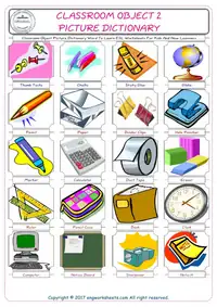 Classroom Objects 2