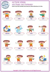 Action Verbs 7