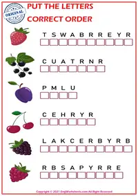 Put The Letters Correct