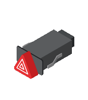 hazard flasher switch