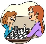 playing chess