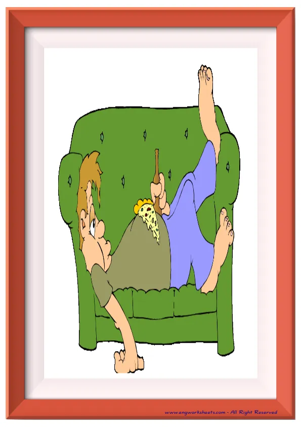 Full page ESL Flashcard without words containing Friendship picture for kids and teachers. Worksheet Preview