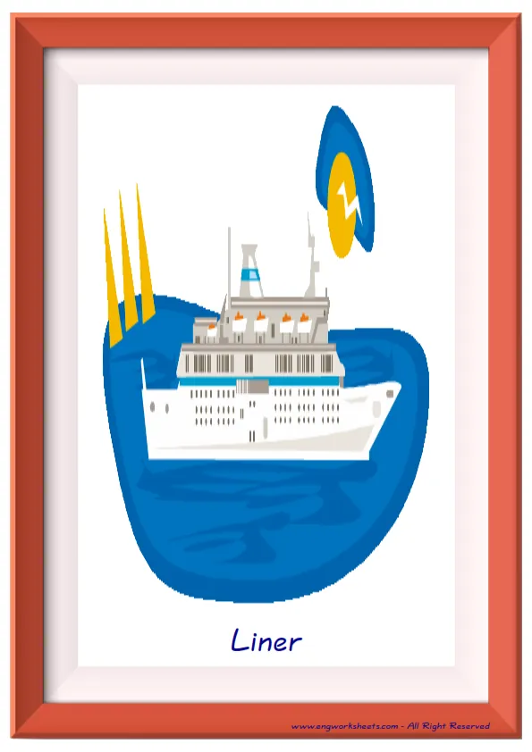 Full page ESL Flashcard together with words containing Holiday picture for kids and teachers. Worksheet Preview