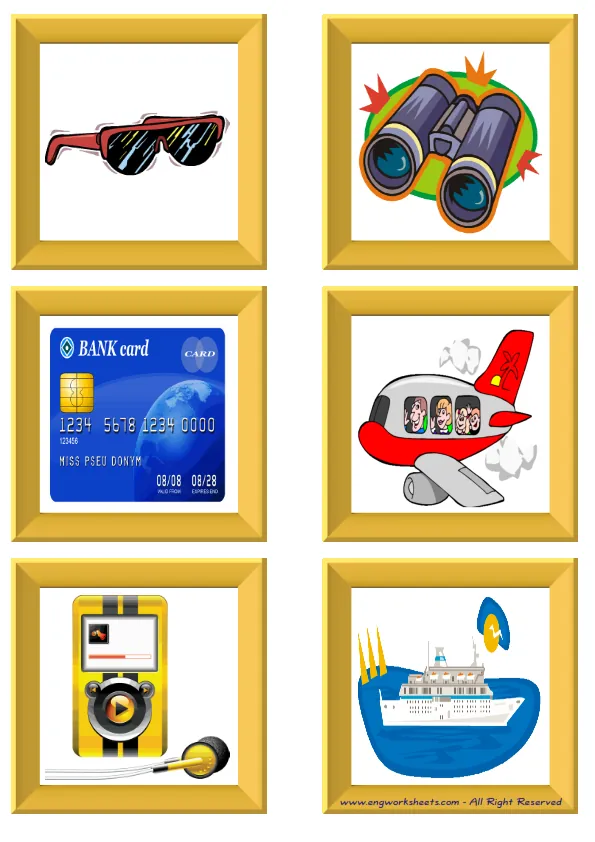 ESL Flashcard without words containing Holiday picture for kids and teachers. Worksheet Preview