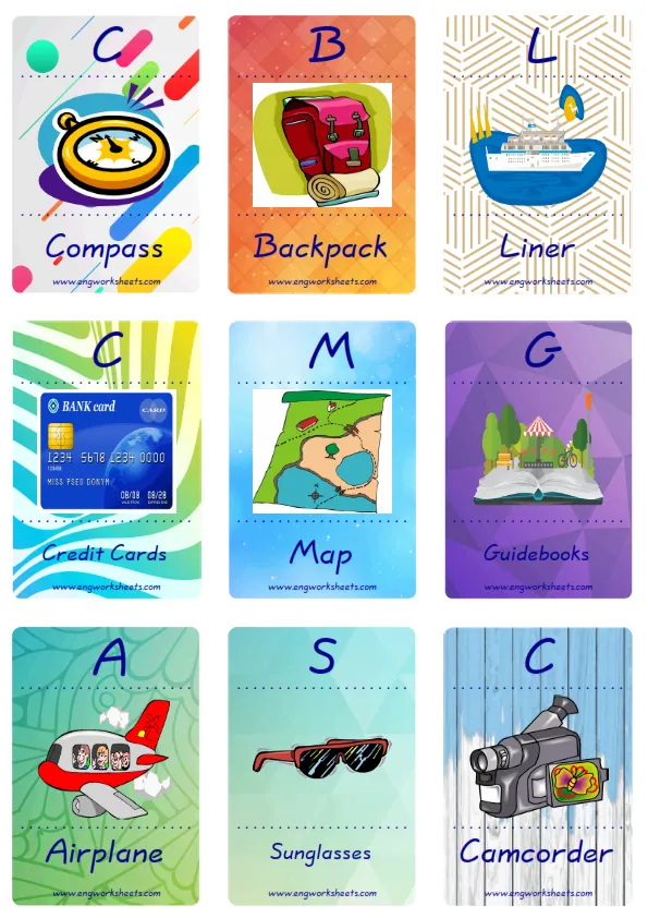 Mini size enjoyable ESL Flashcard Holiday for kids and teachers. Worksheet Preview