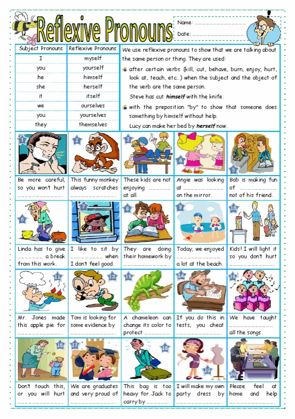 Reflexive Pronouns