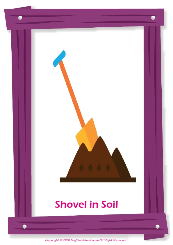 Construction Tools English vocabulary worksheet with full-page words Worksheet Preview