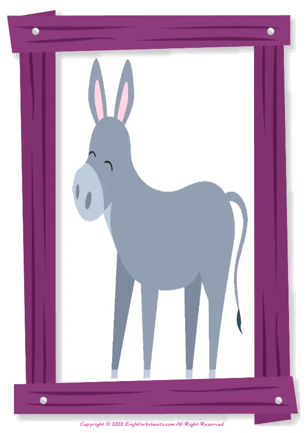 Baby Animals ESL Printable Unscramble the Words English Worksheet. Worksheet Preview