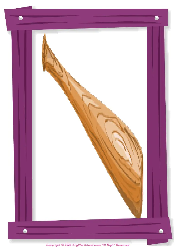 Full-page wordless Baseball English vocabulary worksheet Worksheet Preview