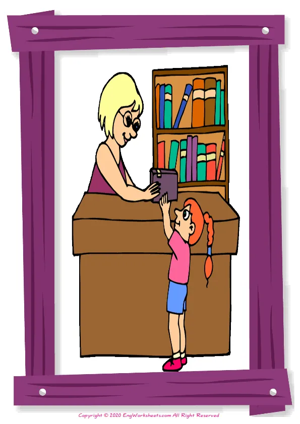 Full-page wordless Jobs Occupations English vocabulary worksheet