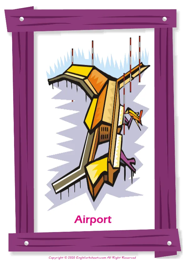 Holiday English vocabulary worksheet with full-page words Worksheet Preview