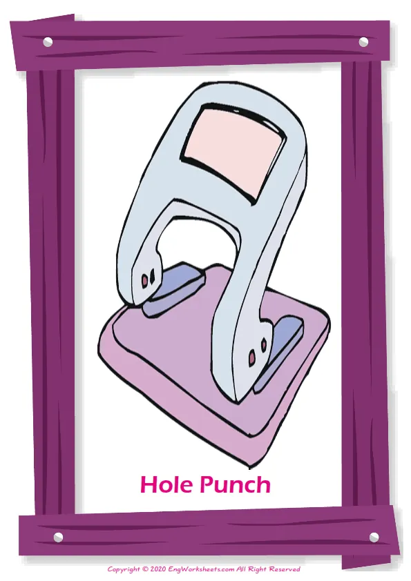 Office English vocabulary worksheet with full-page words Worksheet Preview