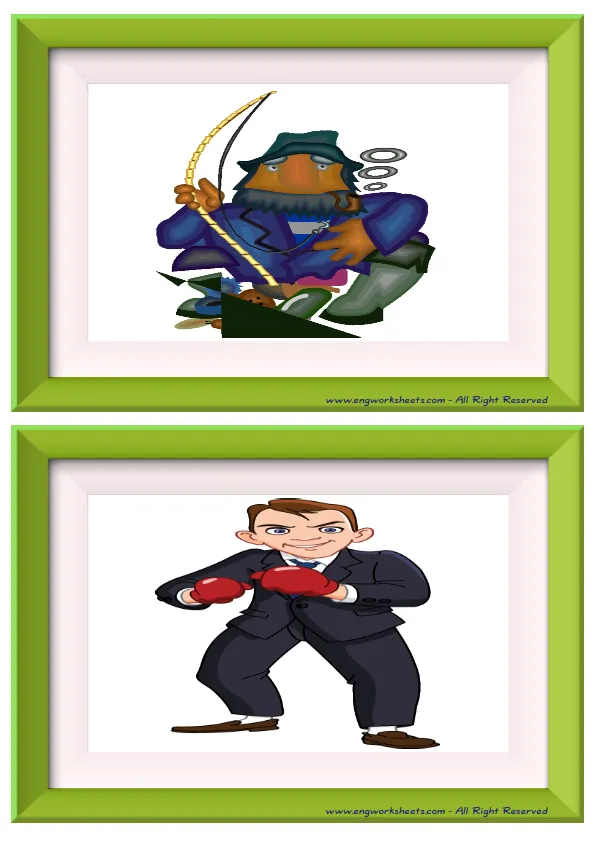 Half page ESL Flashcard without words containing Friendship picture for kids and teachers.