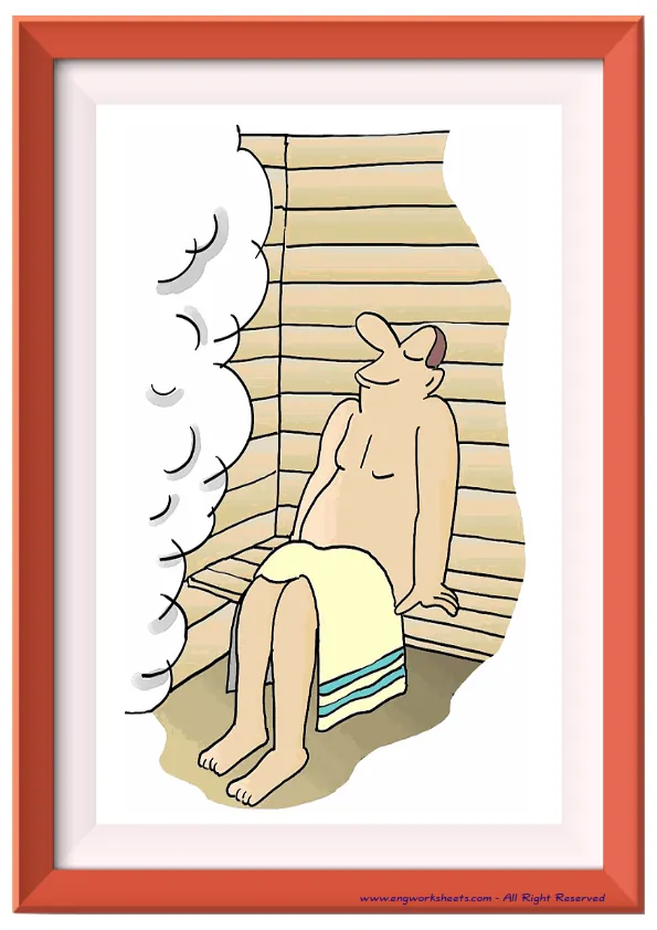 Full page ESL Flashcard without words containing Hotel picture for kids and teachers.