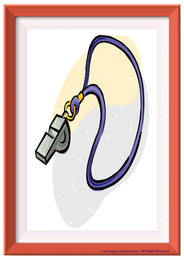 Full page ESL Flashcard without words containing Toys picture for kids and teachers.