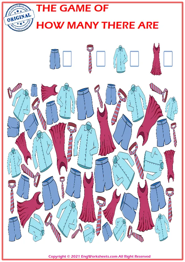 Educational mathematical game. count the number of shapes in pictures.