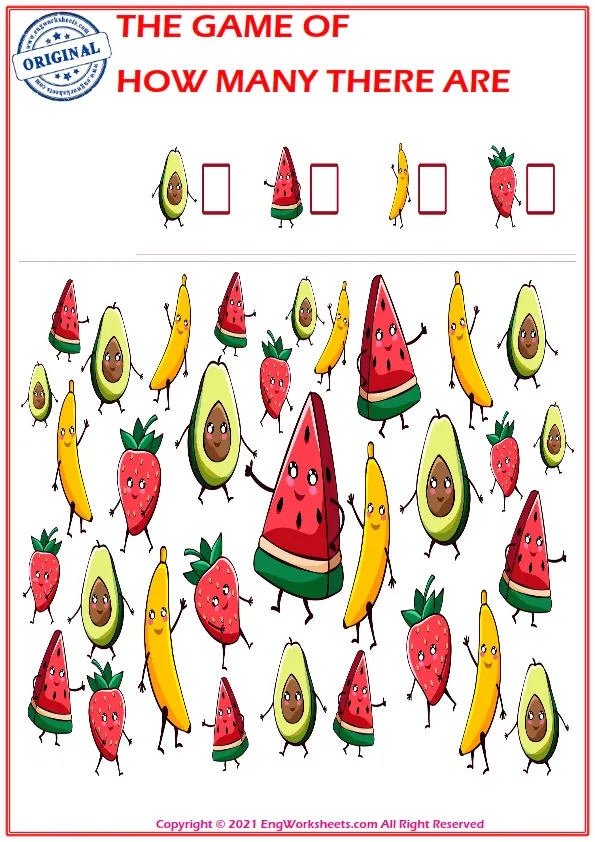 Educational mathematical game. count the number of shapes in pictures.