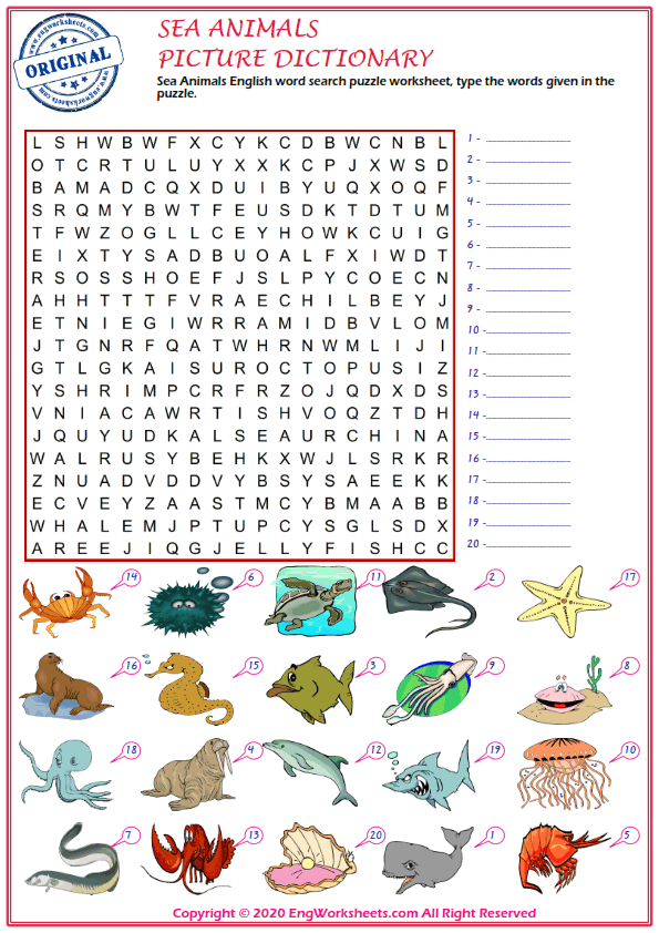 ESL Printable Picture Dictionary Worksheet For Kids - Image Preview -  EngWorksheets